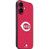 MLB Cincinnati Reds - Solid Distressed iPhone 16 Plus Skin