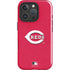 MLB Cincinnati Reds - Solid Distressed iPhone 16 Pro Impact Case