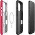 MLB Cincinnati Reds - Solid Distressed iPhone 16 Pro Magsafe Impact Case