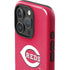 MLB Cincinnati Reds - Solid Distressed iPhone 16 Pro Max Impact Case