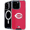 MLB Cincinnati Reds - Solid Distressed iPhone 16 Pro Max MagSafe Case