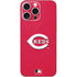 MLB Cincinnati Reds - Solid Distressed iPhone 16 Pro Max Skin