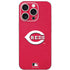 MLB Cincinnati Reds - Solid Distressed iPhone 16 Pro Skin