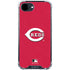 MLB Cincinnati Reds - Solid Distressed iPhone 16e Clear Case
