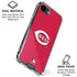 MLB Cincinnati Reds - Solid Distressed iPhone 16e Clear Case