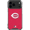 MLB Cincinnati Reds - Solid Distressed iPhone 18 Pro Max Clear Case