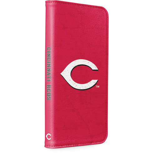 MLB Cincinnati Reds - Solid Distressed iPhone 7 Folio Case