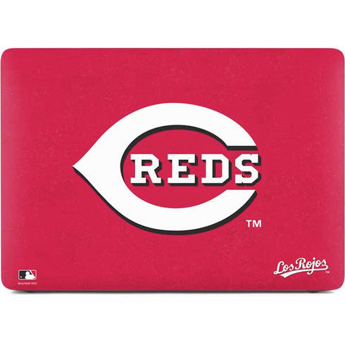 MLB Cincinnati Reds - Solid Distressed Apple MacBook Air Skin