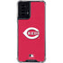 MLB Cincinnati Reds - Solid Distressed Moto G Power 5G (2024) Clear Case