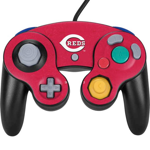 MLB Cincinnati Reds - Solid Distressed Nintendo Skins