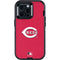 MLB Cincinnati Reds - Solid Distressed Otterbox Defender iPhone Skin
