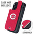 MLB Cincinnati Reds - Solid Distressed Otterbox Defender iPhone Skin