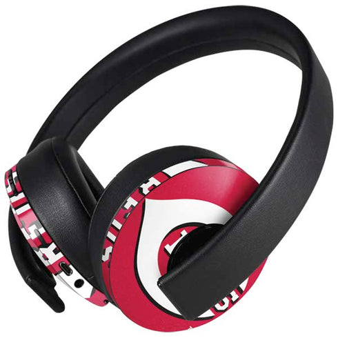 MLB Cincinnati Reds - Solid Distressed PlayStation 4 Gold Wireless Headset Skin