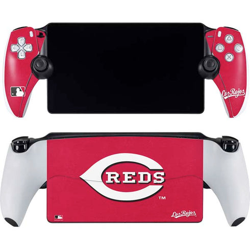 MLB Cincinnati Reds - Solid Distressed PlayStation Portal Remote Player Skin