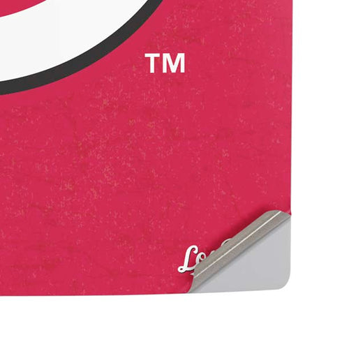 MLB Cincinnati Reds - Solid Distressed PS5 Pro Disk Console Skin
