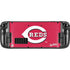 MLB Cincinnati Reds - Solid Distressed Steam Deck Handheld Gaming Computer OLED Skin