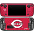 MLB Cincinnati Reds - Solid Distressed Steam Deck Handheld Gaming Computer Skin