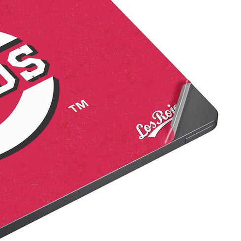 MLB Cincinnati Reds - Solid Distressed Surface Laptop 7 15in Skin