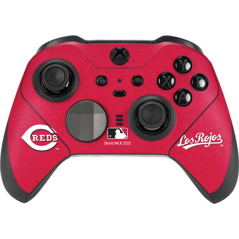 MLB Cincinnati Reds - Solid Distressed Xbox Elite Wireless Controller Series 2 Skin