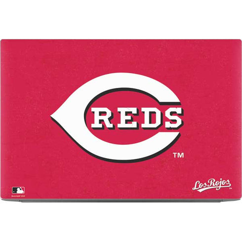 MLB Cincinnati Reds - Solid Distressed Dell XPS Skin