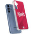 MLB Cincinnati Reds Alternate/Away Jersey Galaxy A55 5G Clear Case