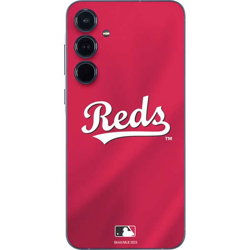 MLB Cincinnati Reds Alternate/Away Jersey Galaxy A55 5G Skin