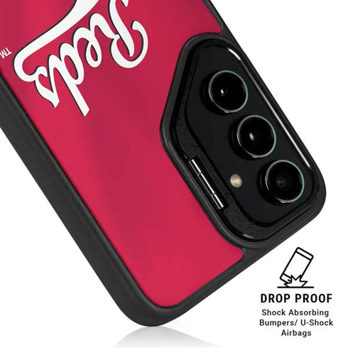 MLB Cincinnati Reds Alternate/Away Jersey Galaxy S25 Kickstand Case