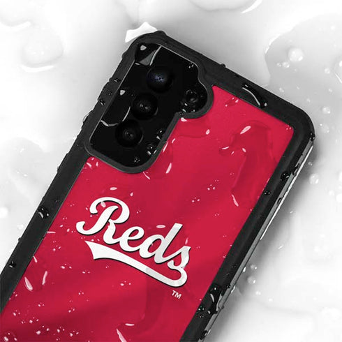 MLB Cincinnati Reds Alternate/Away Jersey Galaxy S24 Plus Waterproof Case