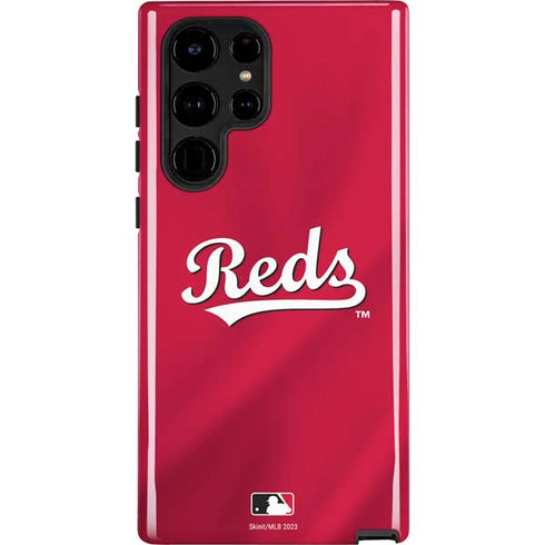 MLB Cincinnati Reds Alternate/Away Jersey Galaxy S25 Ultra Impact Case