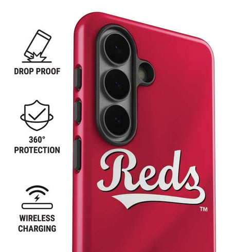 MLB Cincinnati Reds Alternate/Away Jersey Galaxy S26 Plus Impact Case