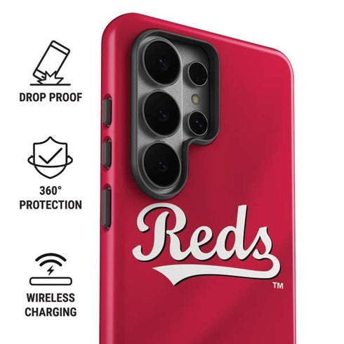 MLB Cincinnati Reds Alternate/Away Jersey Galaxy S26 Ultra Impact Case