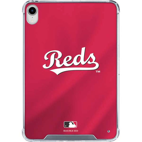 MLB Cincinnati Reds Alternate/Away Jersey iPad 11th Gen (2025) Clear Case