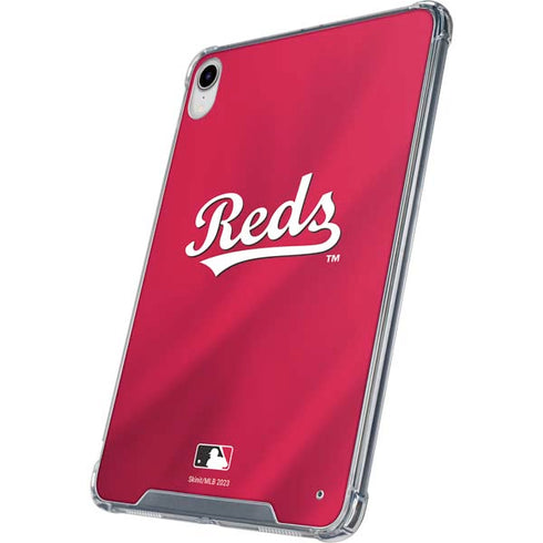 MLB Cincinnati Reds Alternate/Away Jersey iPad 11th Gen (2025) Clear Case