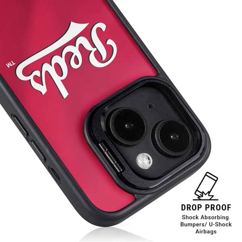 MLB Cincinnati Reds Alternate/Away Jersey iPhone 13 Kickstand Case