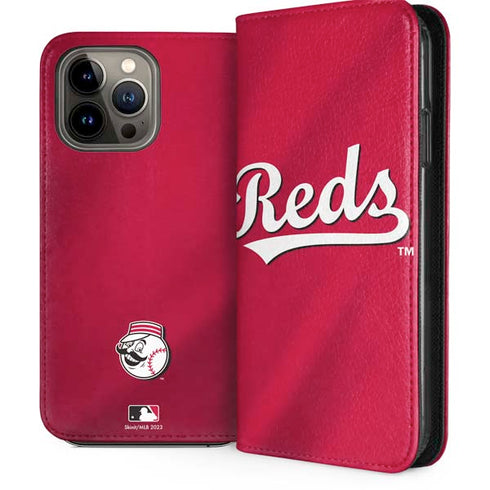 MLB Cincinnati Reds Alternate/Away Jersey iPhone 14 Pro Max Folio Case