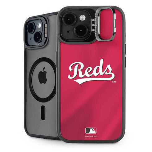 MLB Cincinnati Reds Alternate/Away Jersey iPhone 15 Kickstand Case