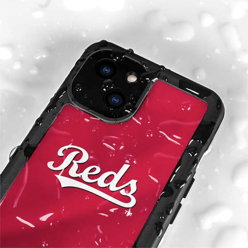 MLB Cincinnati Reds Alternate/Away Jersey iPhone 15 Plus Waterproof Case
