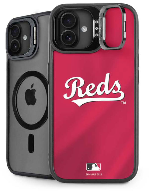 MLB Cincinnati Reds Alternate/Away Jersey iPhone 16 Plus Kickstand Case