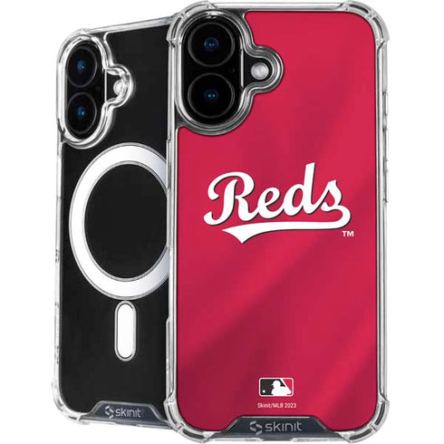 MLB Cincinnati Reds Alternate/Away Jersey iPhone 16 Plus MagSafe Case