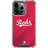 MLB Cincinnati Reds Alternate/Away Jersey iPhone 16 Pro Max Clear Case