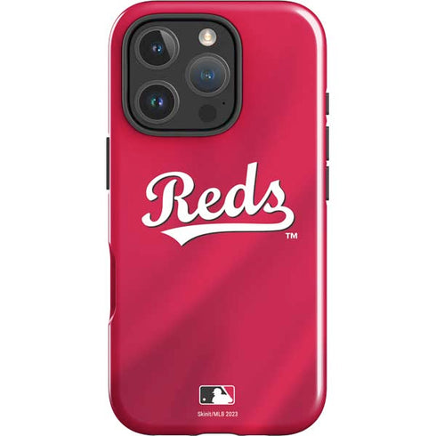 MLB Cincinnati Reds Alternate/Away Jersey iPhone 16 Pro Max Impact Case