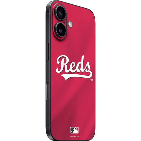 MLB Cincinnati Reds Alternate/Away Jersey iPhone 16 Skin