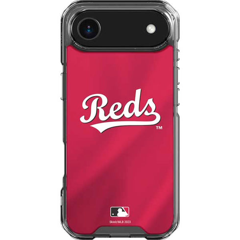 MLB Cincinnati Reds Alternate/Away Jersey iPhone 17 Air Clear Case