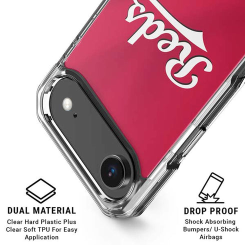 MLB Cincinnati Reds Alternate/Away Jersey iPhone 17 Air Clear Case