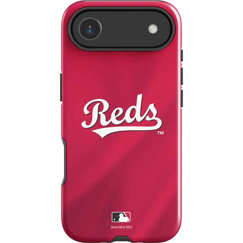 MLB Cincinnati Reds Alternate/Away Jersey iPhone 17 Air Impact Case