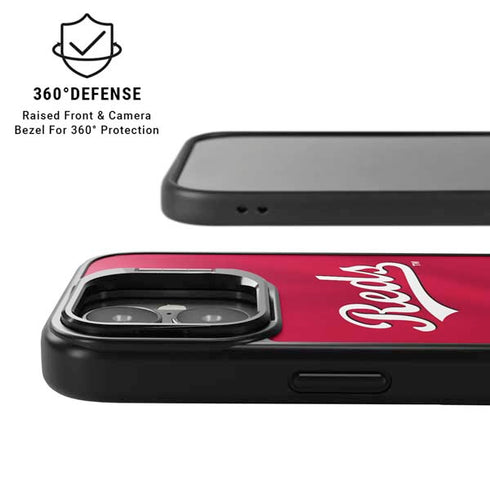 MLB Cincinnati Reds Alternate/Away Jersey iPhone 17 Kickstand Case