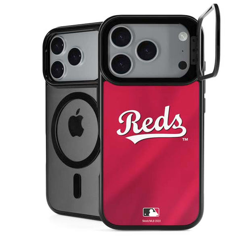 MLB Cincinnati Reds Alternate/Away Jersey iPhone 17 Pro Kickstand Case