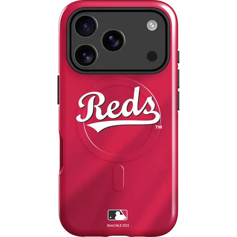MLB Cincinnati Reds Alternate/Away Jersey iPhone 17 Pro Magsafe Impact Case