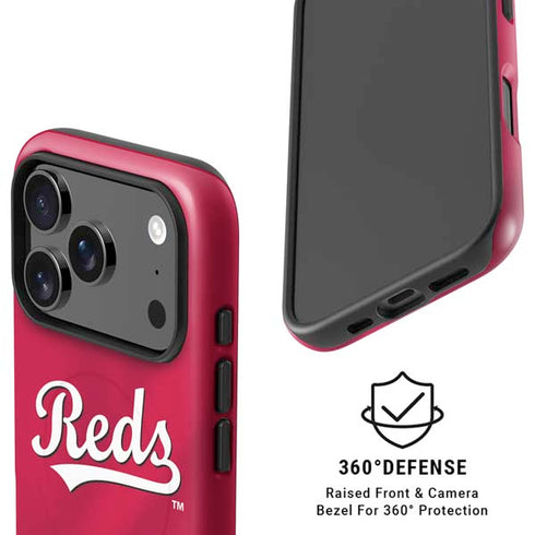 MLB Cincinnati Reds Alternate/Away Jersey iPhone 17 Pro Magsafe Impact Case