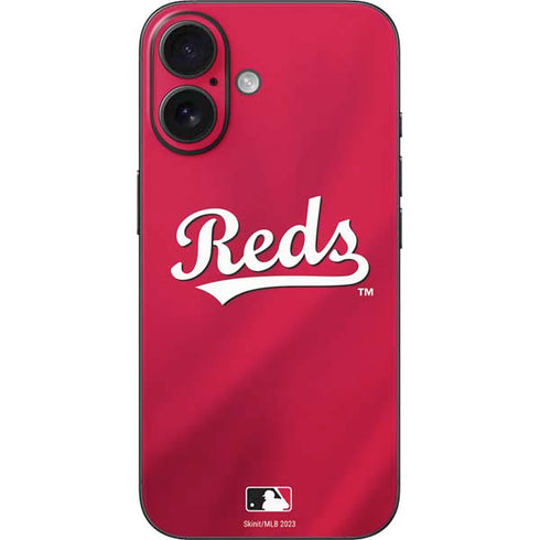 MLB Cincinnati Reds Alternate/Away Jersey iPhone 17 Skin